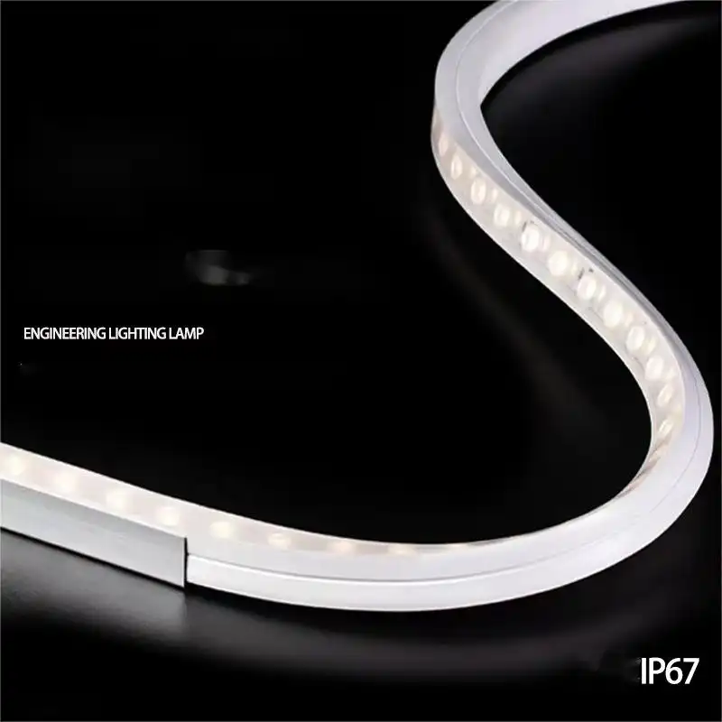 How do lens-optic LED strip lights work?